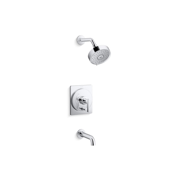 Rite-Temp Bath And Shower Trim Kit 2.5 GPM in Polished Chrome